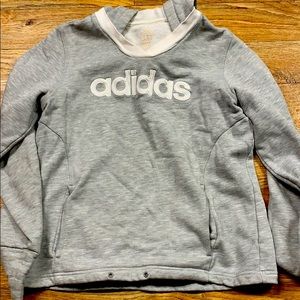 Gray Adidas Sweatshirt